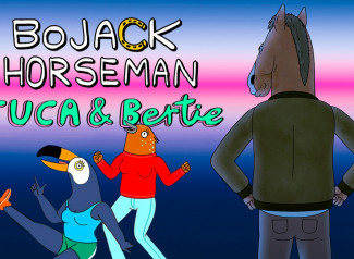 Series de animación de Netflix Bojack Horseman y Tuca & Bertie.