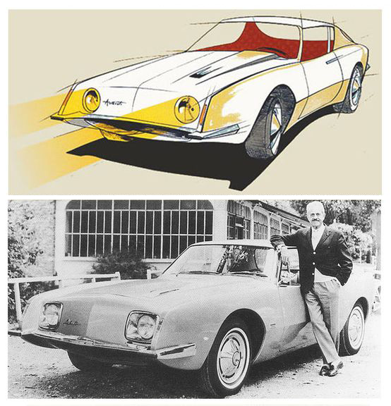 Raymond Loewy fue el diseñador del Avanti Lithograph