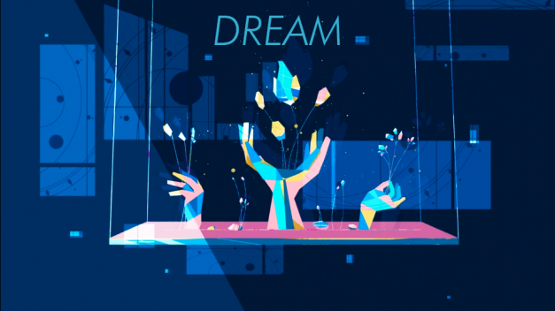 Dream es un cortometraje de animación de la artista diseñadora gráfico y diseñadora de motion graphics Sofie Lee