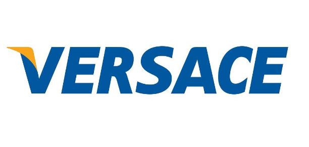 El diseñador gráfico REILLY fusiona el nombre de Versace con el logo de Visa