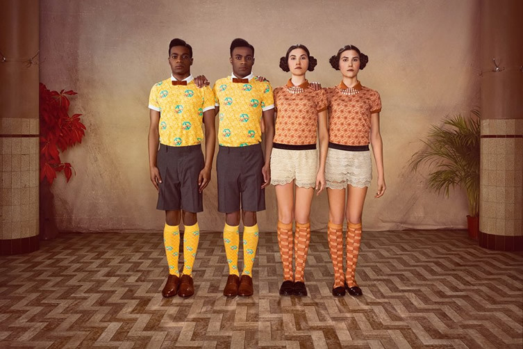 Pieza fotográfica de la primera colección, inspirada en el segundo albúm musical de Stromae