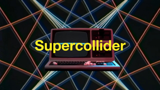 Supercollider es un vídeo animado realizado por el director creativo y animador estadounidense Sean Pecknold para el músico electrónico francés Alexandre Bazin. Una computadora ejecuta un programa de software con la esperanza de encontrar algún propósito en su vida.
