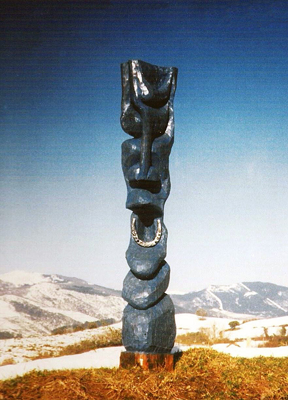 Escultura de Patxi Xabier Lezama Zaldi