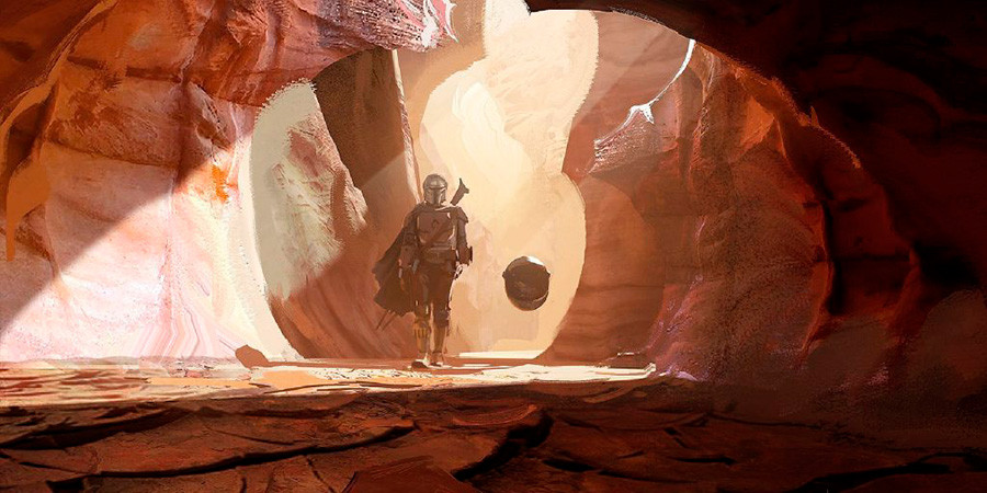 Ilustración, concept art de la serie The Mandalorian, arte nº 17