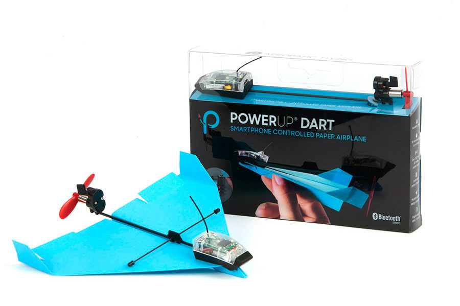 Con el kit Powerup Dart podrás convertir tu avión de papel en un dron