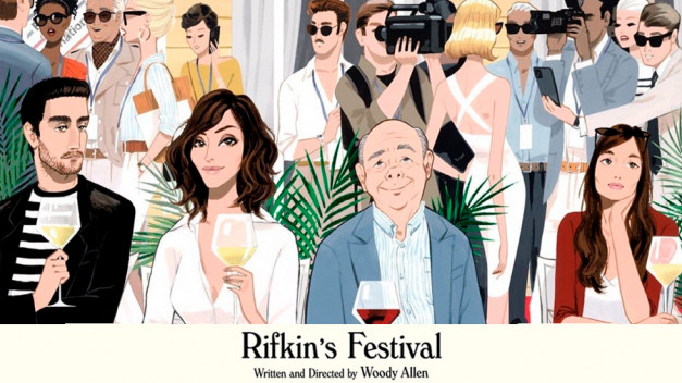 La película de Woody Allen Rifkin's Festival cuenta con una ilustración de Jordi Lavanda el cartel de la película.