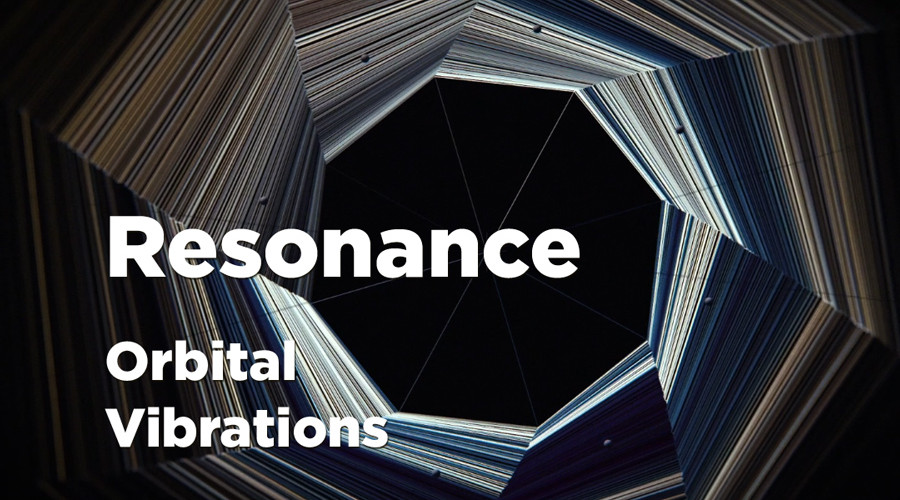 Resonance, Orbital Vibrations es una obra de animación de la artista Joyce N. Ho en la que explora los significados de la palabra 