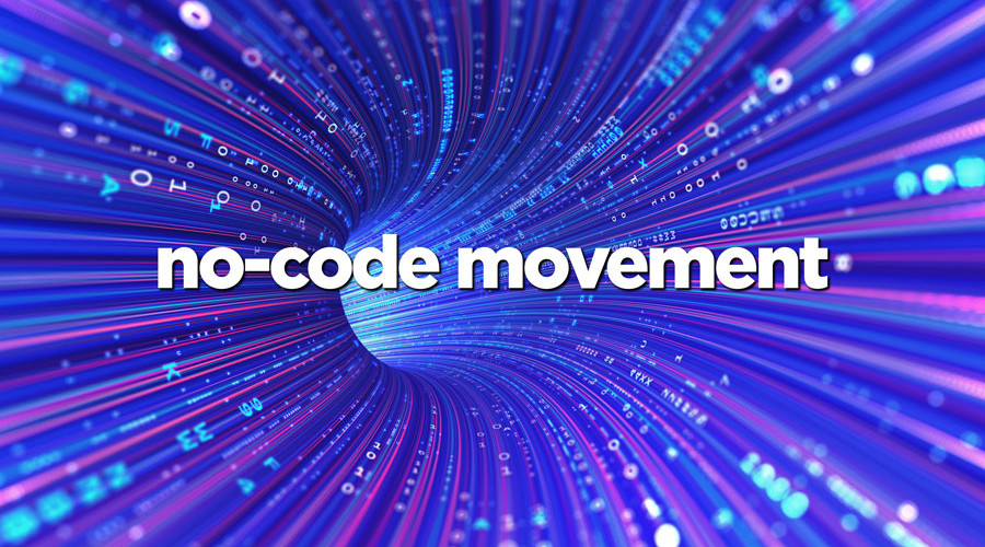 El No Code o no-code es tendencia en nuestros días. Las herramientas No-Code nos permiten realizar aplicaciones sin tener, apenas, idea de código o programar.