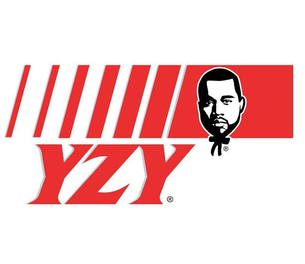 El diseñador gráfico REILLY fusiona el nombre de YZY con el logo de KFC