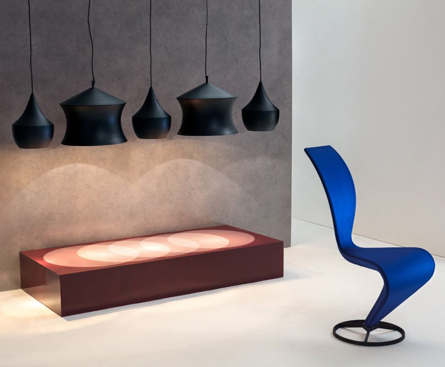 La silla S famoso diseño de Tom Dixon