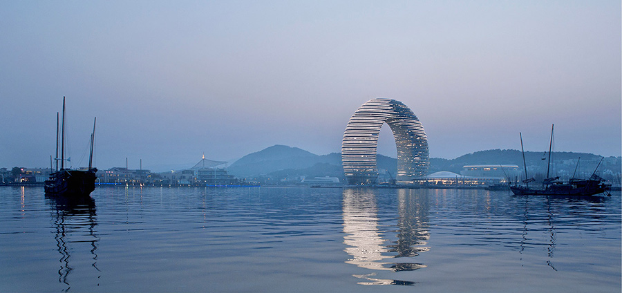 Obra de Ma Yansong «Sheraton Huzhou Hot Spring Resort»