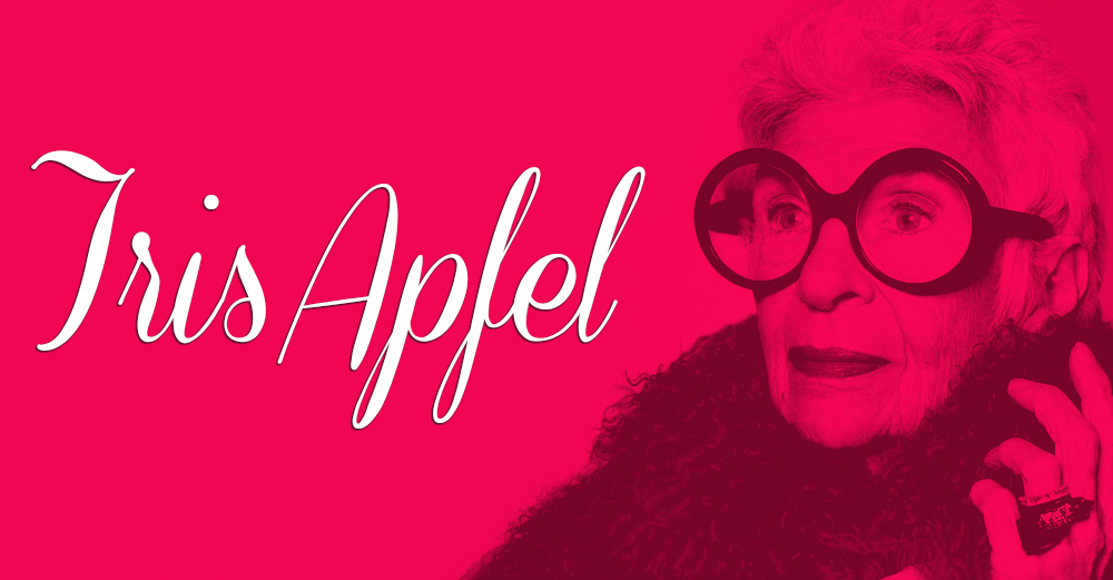 La diseñadora Iris Apfel icono del estilo