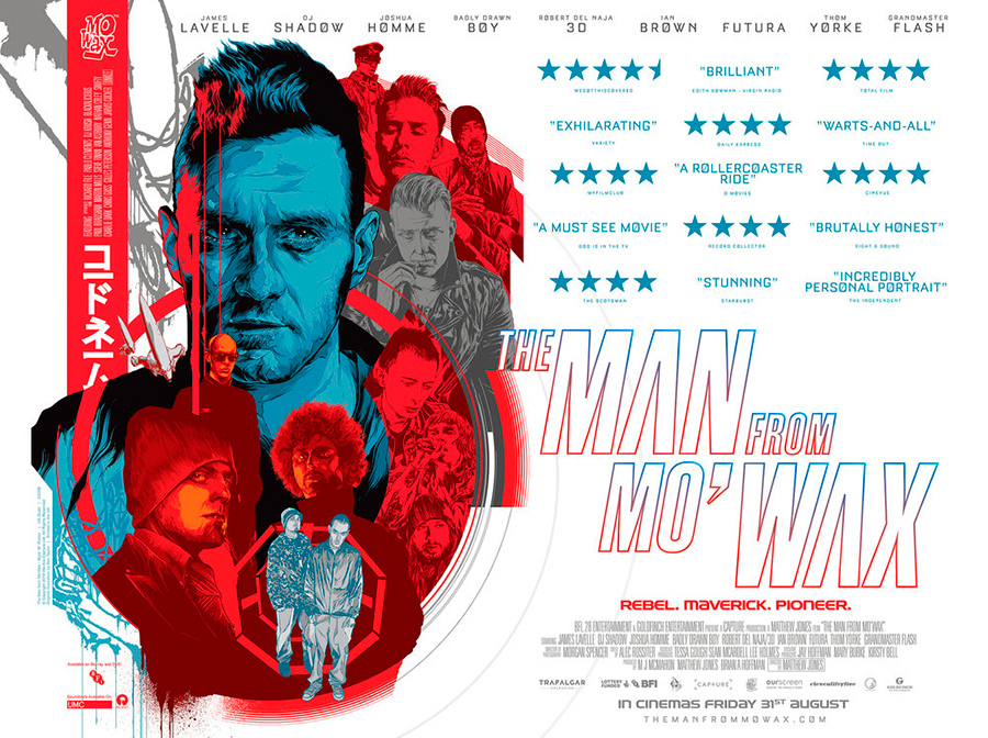 Cartel del documental de Matthew Jones The Man From Mowax