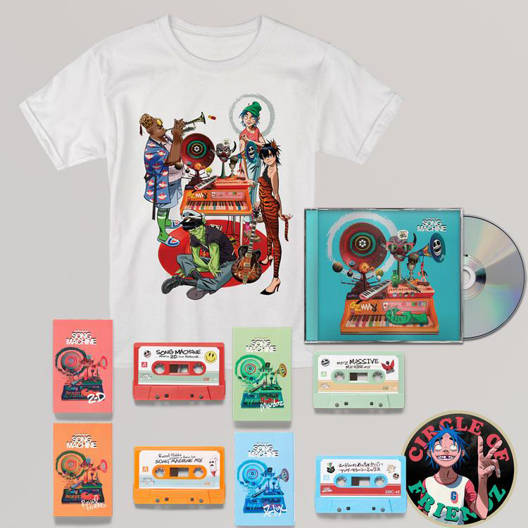 cassettes-t-shirt-universo-visual-gorillaz