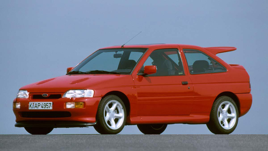 diseño Ford escort RS cosworth