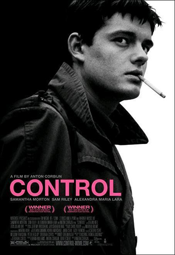 Cartel de la película Control de Anton Corbijn