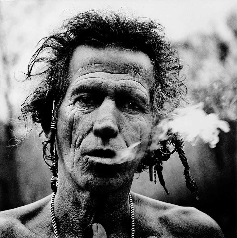 Fotografía de Keith Richards de Anton Corbijn