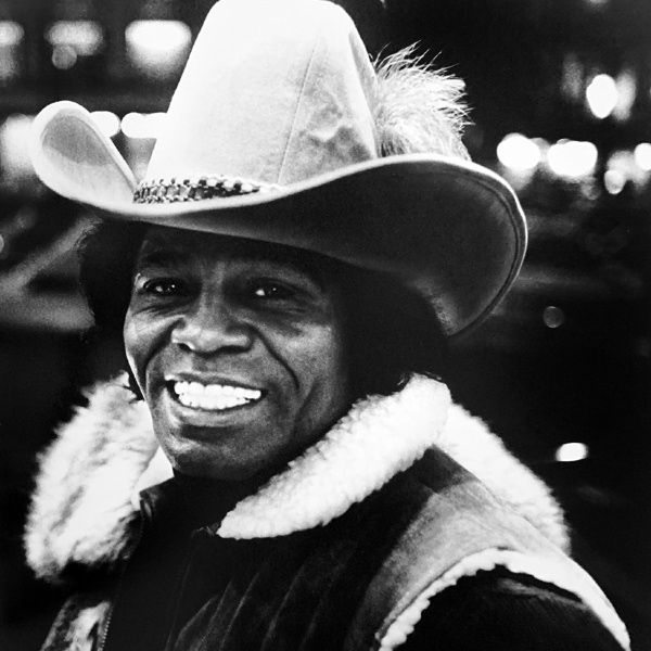 Retrato del cantante James Brown, obra del fotógrafo Anton Corbijn