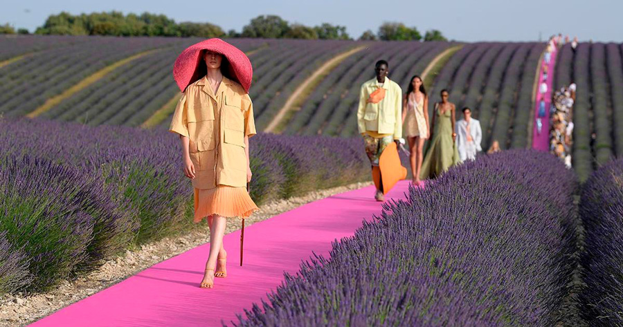 Desfile Jacquemus en campos de lavanda, imagen 2