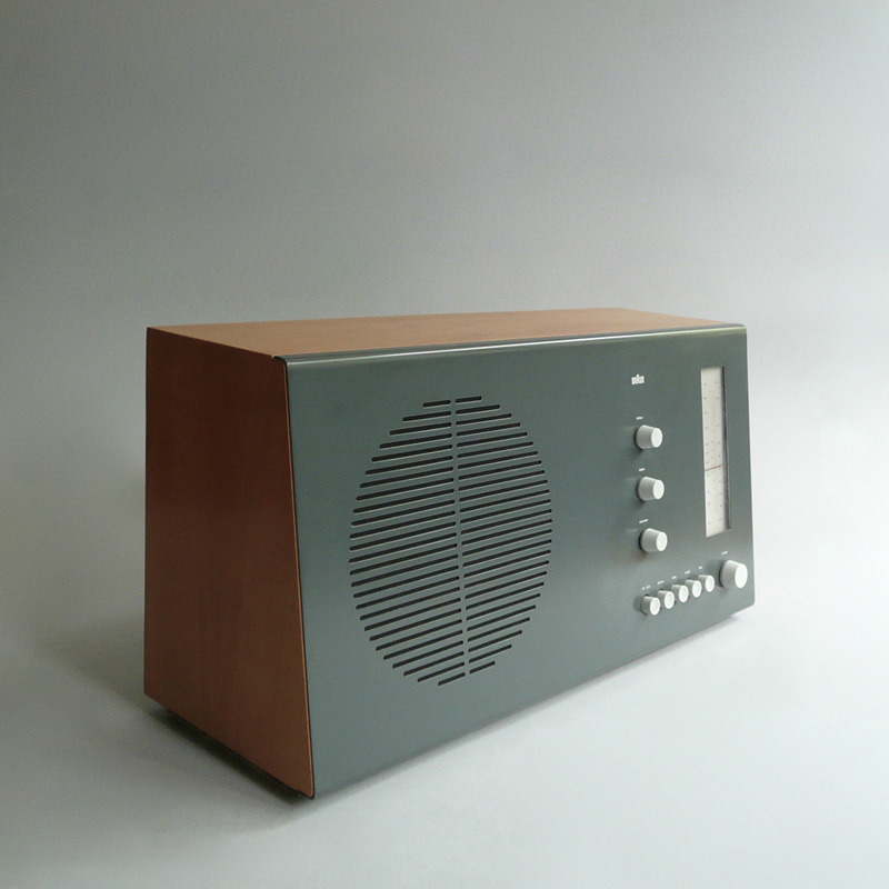 Radio Braun RT20, diseño de Dieter Rams.