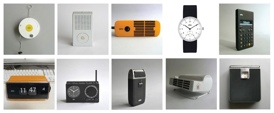 Productos de consumo diseñados por Dieter Rams