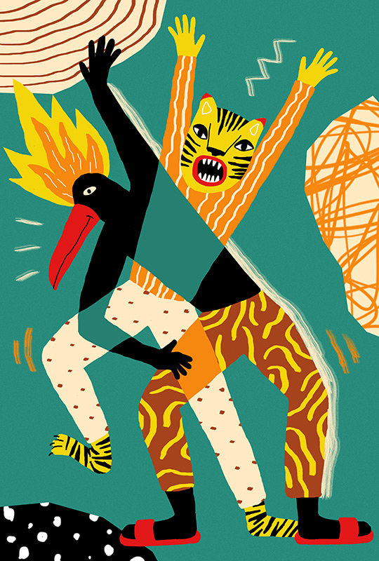 Perrine Honoré, ilustración TOUCAN & TIGER