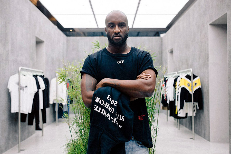 virgil abloh disenador creativo de la marca italiana off white