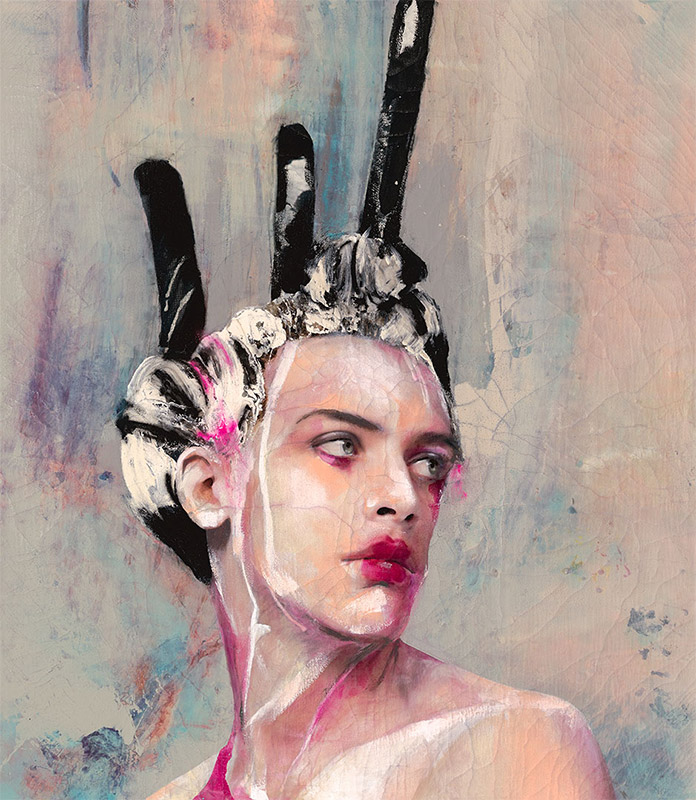 Cuadro de la artista y pintora Lita Cabellut, 10