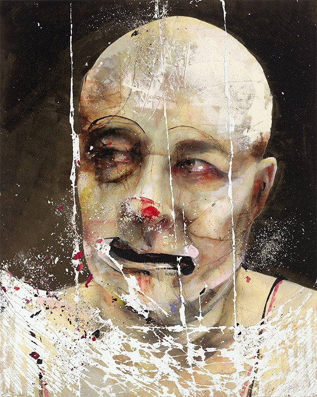 Cuadro de la artista y pintora Lita Cabellut, 2