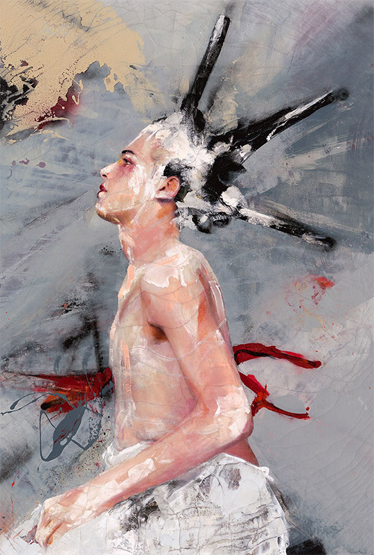Cuadro de la artista y pintora Lita Cabellut, 8