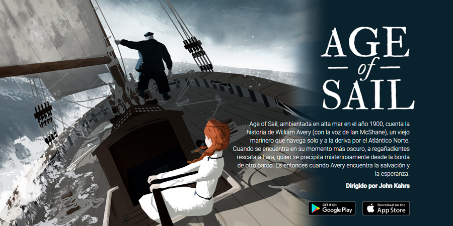 Age of Sail es el último proyecto en llegar a la plataforma Google Spotlight Stories